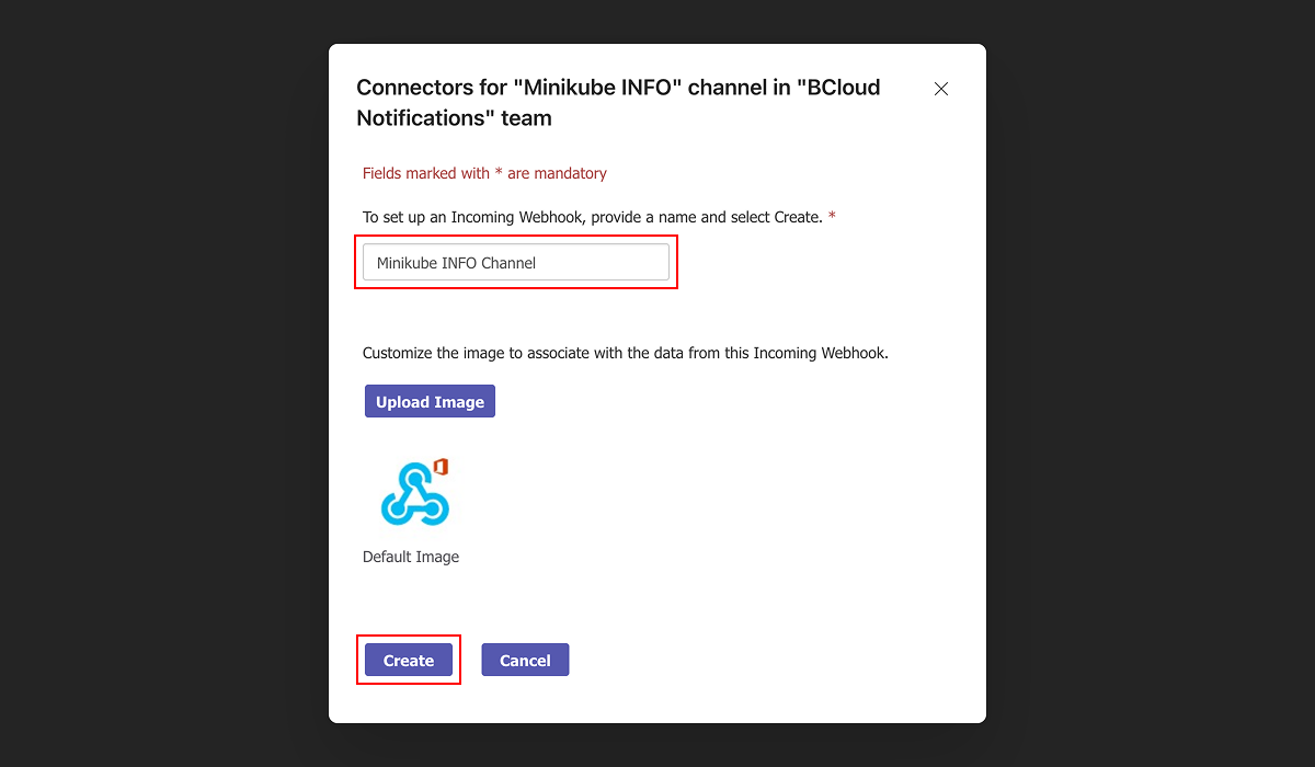 Microsoft Teams Channel Connector Setup